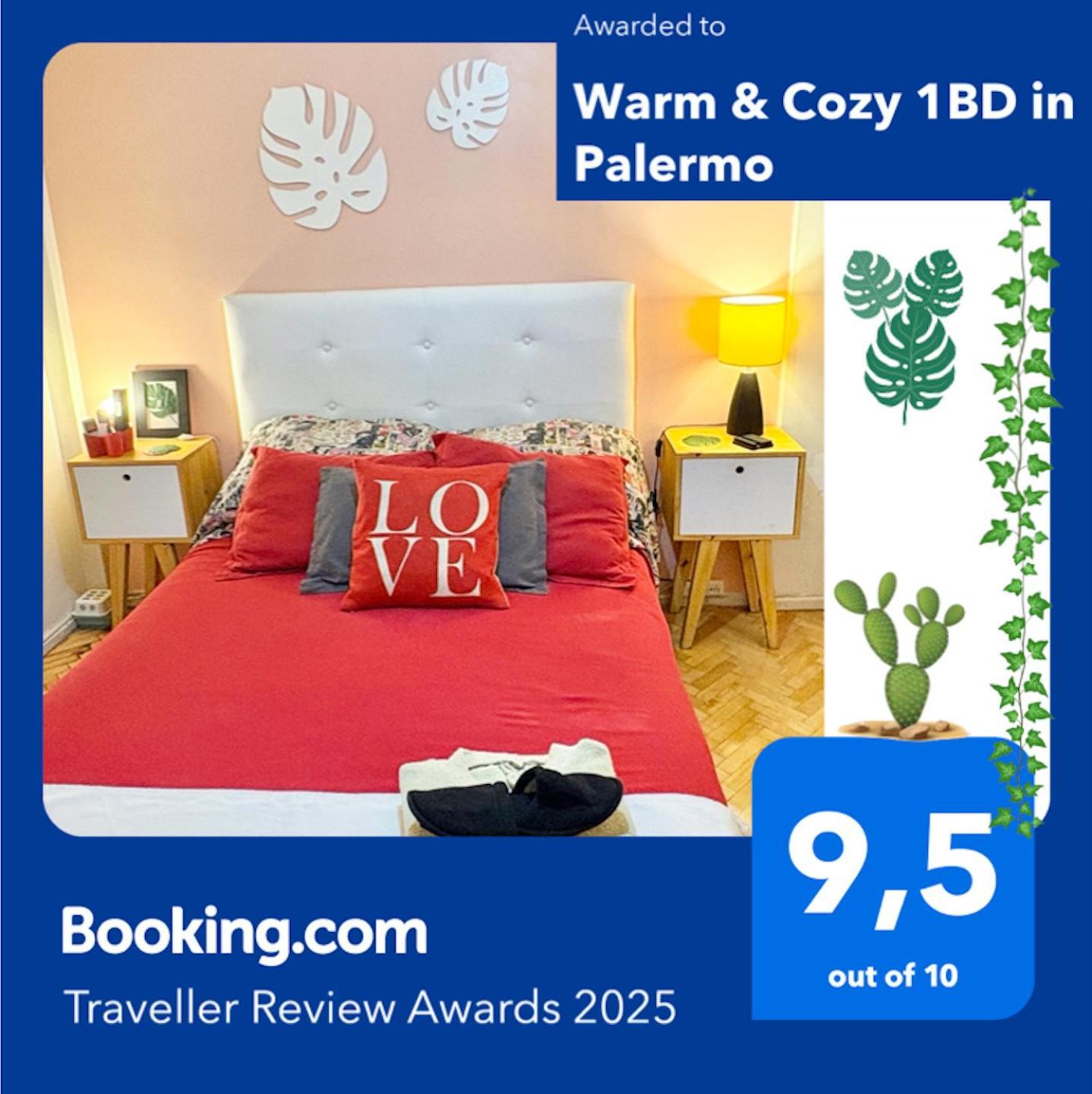 Appartamento Warm & Cozy 1Bd In Palermo Buenos Aires Esterno foto